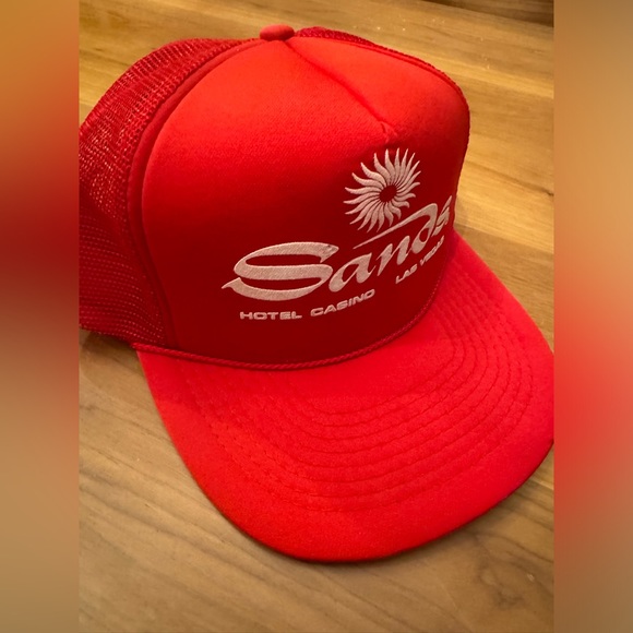 las vegas Accessories Vintage Sands Hotel Las Vegas Trucker Hat